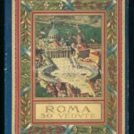 cca 1910 Roma 30 vedute kihajtható képes füzet