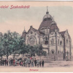 Szabadka, Subotica; zsinagóga. Víg Zsigmond kiadása / synagogue (EK)