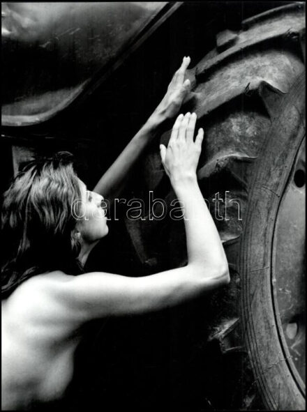 cca 1990 Menesdorfer Lajos (1941-2005) budapesti fotóművész hagyatékából, pecséttel jelzett, feliratozott, vintage fotóművészeti alkotás (Kalotaszeg), ezüst zselatinos fotópapíron, 40x30 cm