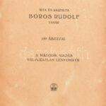 Boros Rudolf: Stilisme. Pozsony - Budapest, 1900, Stampfel Károly. Egészvászon kötésben