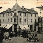 Vratsa, Vratza; Salutations / in the future montage, Grand Hotel Bulgaria (fl)