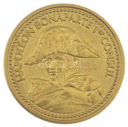 DN 'Napóleon' fém emlékérem (35mm) T:AU