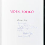 Mészáros Géza: Vidéki bolygó. Bp, 1999, a szerző kiadása. Műbőr kötésben, papír védőborítóval. Dedikált! - Image 2