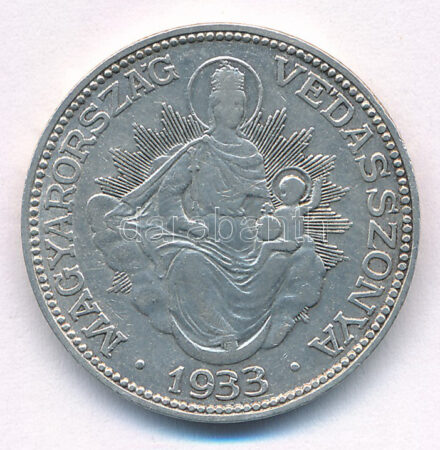 1933. 2P Ag 'Madonna' T:VF ph. Adamo P7