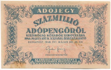 1946. 10.000.000AP T:F fo. Adamo P54