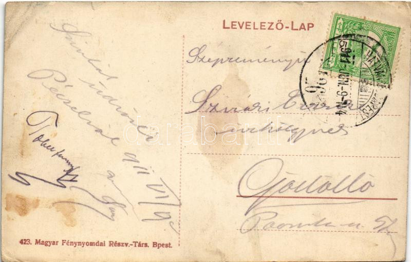 1911 Pécel, Bárczy villa (EK) - Image 2