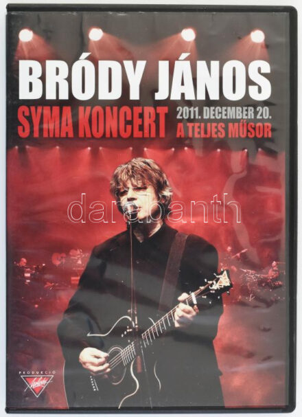 Bródy János - Syma Koncert. DVD, DVD-Video, EMI - 2323079, Hungary, 2012
