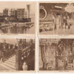 Trieste, Miramar - 10 pre-1945 interior postcards in their own case