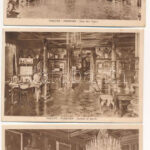 Trieste, Miramar - 10 pre-1945 interior postcards in their own case - Image 2