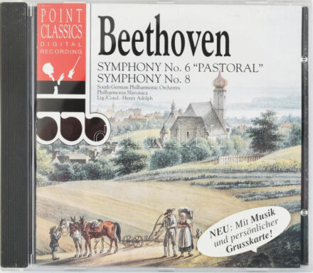 Beethoven - Symphony No. 6 'Pastorale' - Symphony No. 8. CD, Point Classics - 2650572, Germany, 1995