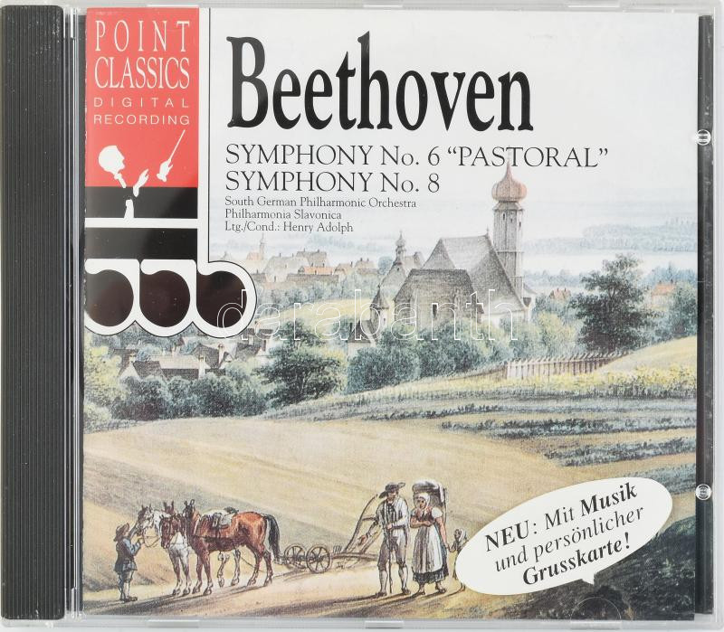 Beethoven - Symphony No. 6 'Pastorale' - Symphony No. 8. CD, Point Classics - 2650572, Germany, 1995
