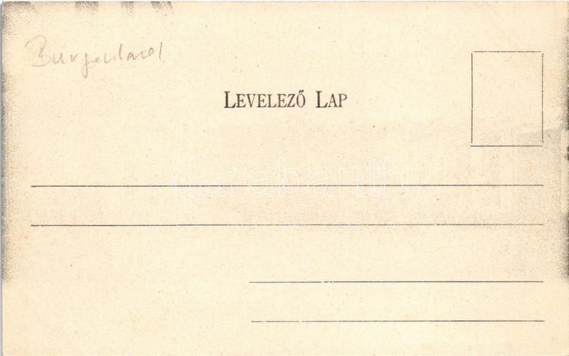 Léka, Lockenhaus; utca és üzlet. Nussbaum N. Ferenc kiadása / Strasse, Geschaft / street and shop - Image 2