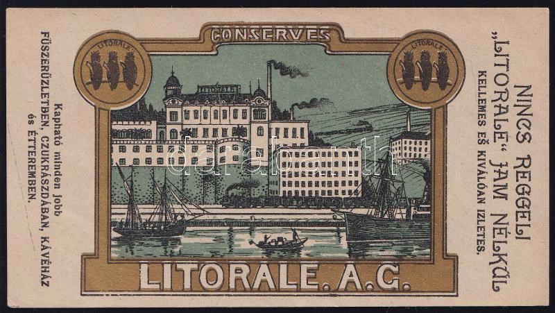 Litorale AG - Litorale jam számolócédula