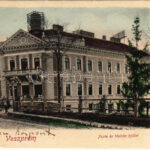 1902 Veszprém, Posta és távirda épülete. Pósa Endre kiadása