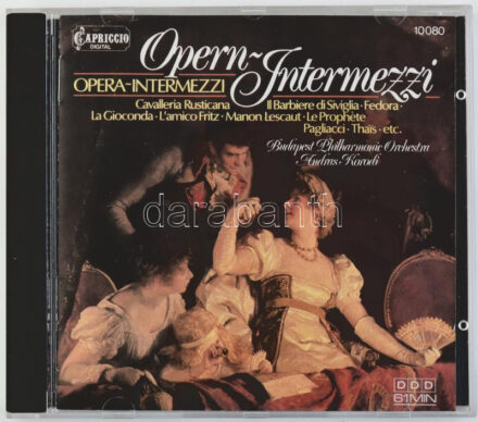 Opern-Intermezzi o Opera-Intermezzi - Ermanno Wolf-Ferrari, Gioacchino Rossini, Giacomo Puccini, Ruggiero Leoncavallo, Umberto Giordano, Francesco Cilea, Giacomo Meyerbeer, Jules Massenet, Pietro Mascagni, Amilcare Ponchielli, Christoph Willibald