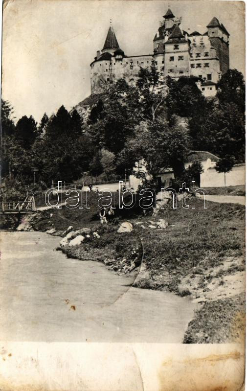 1958 Törcsvár, Törzburg, Bran-Poarta, Bran; vár / castle (fa)