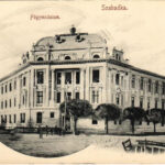Szabadka, Subotica; Főgimnázium. Víg Zsigm. Sándor kiadása / school (EK)