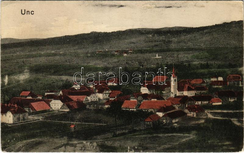 Unec, Unc, Maunitz; general view (surface damage)