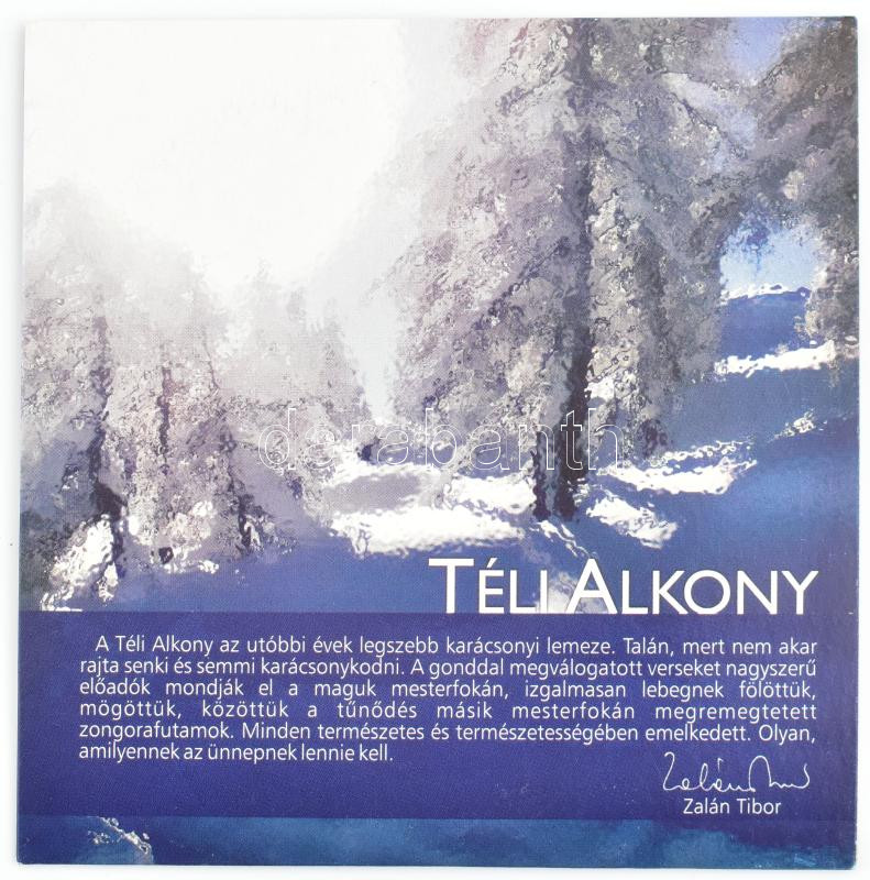 Károly Binder, Gábor Varga - Téli Alkony. CD, Binder Music Manufactory - BMM 2011-DMK 2, Hungary, 2011. Karácsonyi lemez.