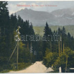 1915 Tátraszéplak, Tatranska Polianka, Westerheim (Magas-Tátra, Vysoké Tatry); Dr. Otto csúcs és Szekrényes / mountain peaks (EK) - Image 2
