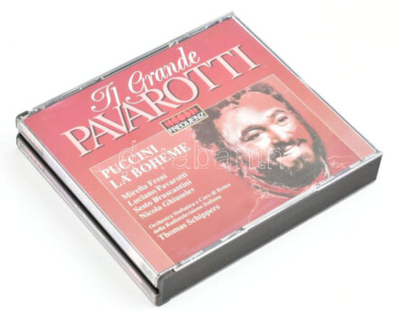 Puccini, Luciano Pavarotti, Mirella Freni, Sesto Bruscantini, Nicola Ghiuselev, Orchestra Sinfonica E Coro Di Roma Della Radiotelevisione Italiana, Thomas Schippers - La Boheme. 2xCD, Frequenz - 043-501, Italy, 1991.