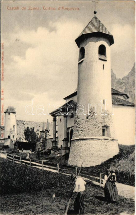 Cortina d'Ampezzo (Südtirol); Castell de Zanna / castle (EK)