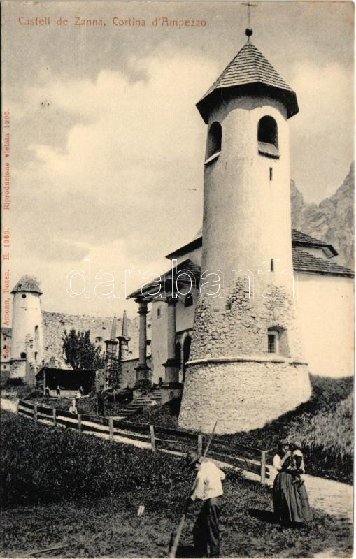 Cortina d'Ampezzo (Südtirol); Castell de Zanna / castle (EK)