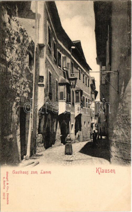 Chiusa, Klausen (Südtirol); Gasthaus zum Lamm / guest house