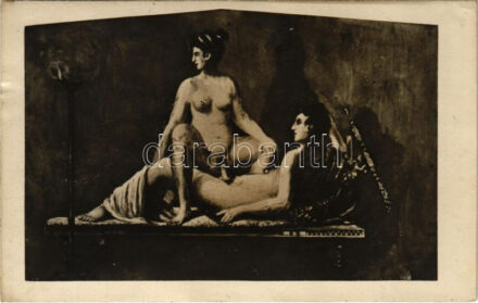 Erotikus pornográf képeslap / Erotic pornographic postcard (Rb)