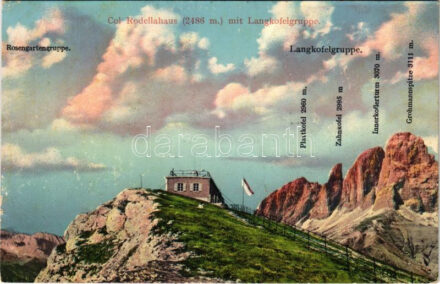 Col Rodellahaus (Südtirol), Langkofelgruppe / Gruppo del Sassolungo / Langkofel Group