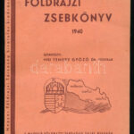 Földrajzi zsebkönyv 1940. Szerk.: Temesy Győző. Bp., 1940, Magyar Földrajzi Társaság. Kiadói papírkötés