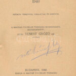 Földrajzi zsebkönyv 1940. Szerk.: Temesy Győző. Bp., 1940, Magyar Földrajzi Társaság. Kiadói papírkötés - Image 2