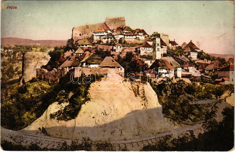 Jajce, castle,general view (EK)