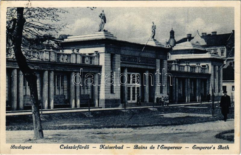 1931 Budapest II. Császár fürdő (EK)