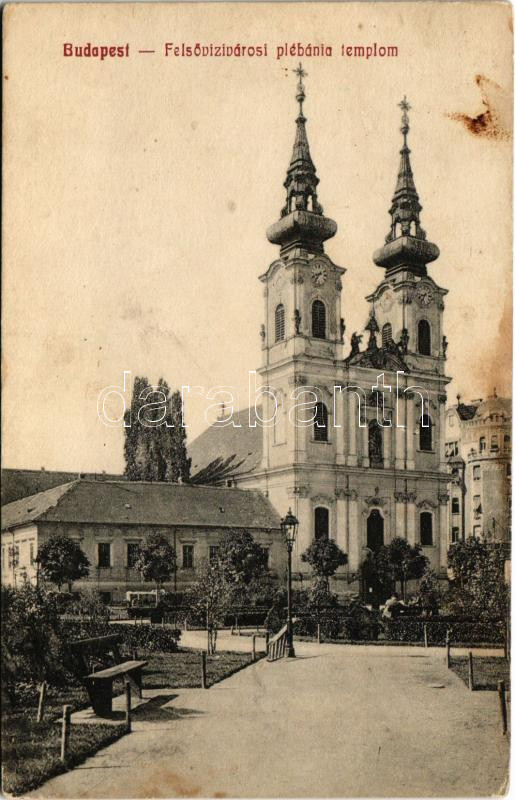 1913 Budapest I. Felső Vízivárosi Szent Anna plébániatemplom (fl)