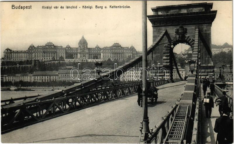 Budapest, Lánchíd és Királyi vár