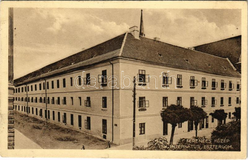 1931 Esztergom, Ferences Közép Iskola internátusa