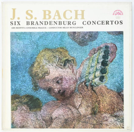 J. S. Bach - Ars Rediviva Ensemble Prague - Milan Munclinger - Six Brandenburg Concertos. 2 x Vinyl lemez, LP, Supraphon - GS ST 50641/2, Csehszlovákia/Czechoslovakia, 1965