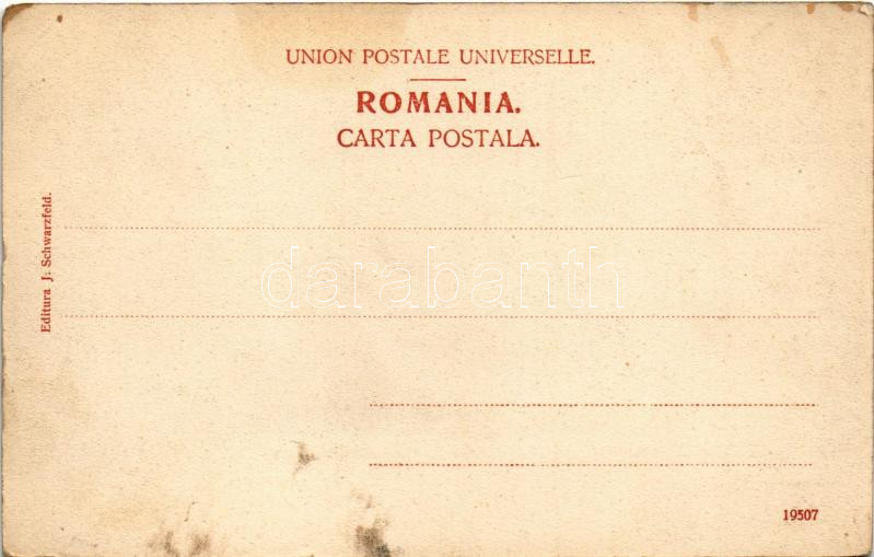Sinaia, Castelul Peles / castle. Editura J. Schwarzfeld (fl) - Image 2