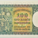 Szlovákia 1940. 100K 'SPECIMEN' perforációval, 'M 3 083484' T:UNC / Slovakia 1940. 100 Korun with 'SPECIMEN' perforation, 'M 3 083484' C:UNC Krause 11. - Image 2