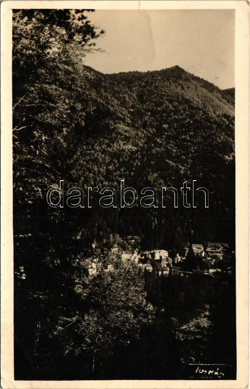 1942 Tusnádfürdő, Baile Tusnad; látkép / general view, spa. photo (EK)