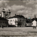 1942 Zilah, Zalau; utca, templom / street view, church. photo (EK)