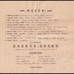 1903 Rahó, Táncmulatság meghívó, gyűrött - Image 2