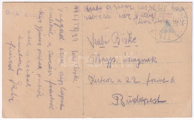 1917 Gyimes, Ghimes; Gyimes patak völgye, csángó asszony télen / valley, Ceangaii folklore, winter (EK) - Image 2