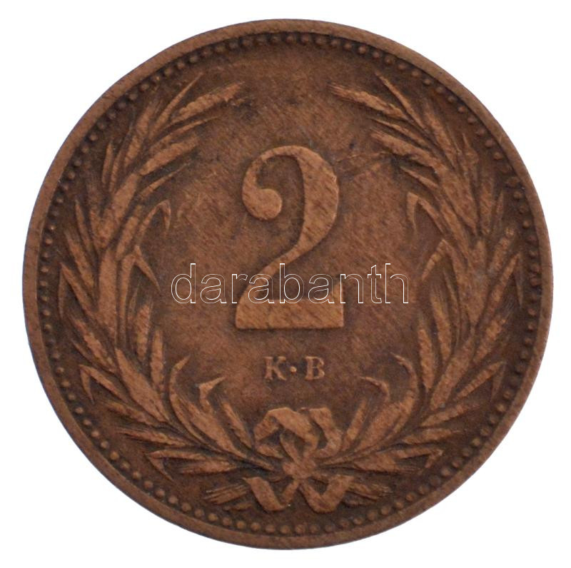 1896KB 2f Br T:XF,VF Adamo K2