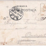 1901 Turnu Severin, Szörényvár; Vamele, Vederea Cheului, Liceul Trajan / customs office, school, port. D.R. Raducanescu Art Nouveau, floral, litho (EM) - Image 2