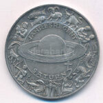 Ausztria 1979. 'Naptár' ezüstözött bronz naptár érem (40mm) T:AU Austria 1979. 'Calendar' silver-plated bronze calendar medallion (40mm) C:AU - Image 2