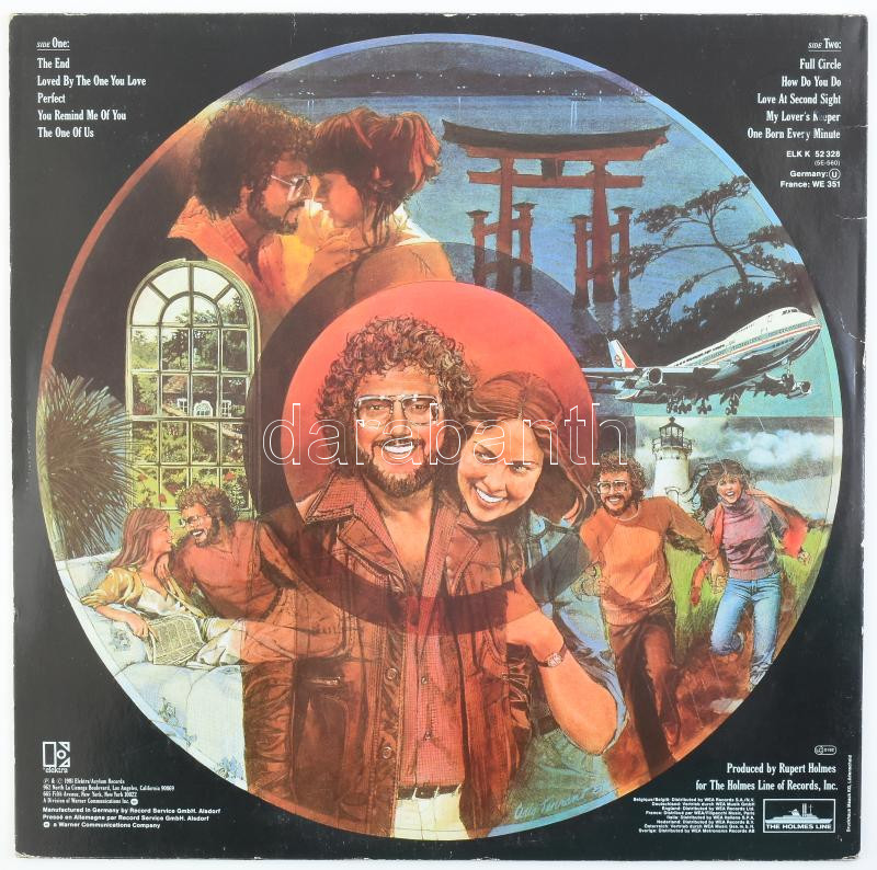 Rupert Holmes - Full Circle. Vinyl lemez, LP, Album, Elektra - ELK 52328. Németország/Germany, 1981. - Image 2
