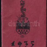 1935 Szegedi Kis Kalendárium zsebnaptár