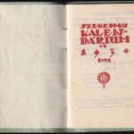 1930 Szegedi Kis Kalendárium zsebnaptár - Image 2